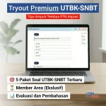 Paket Tryout Premium UTBK-SNBT adalah ekosistem simulasi ujian terpadu yang dirancang khusus untuk membantu siswa kelas 12 dan peserta gap year menembus Perguruan Tinggi Negeri (PTN) favorit. Platform ini menghadirkan bank soal ter-update yang secara ketat mengikuti standar dan format terbaru dari panitia SNPMB.